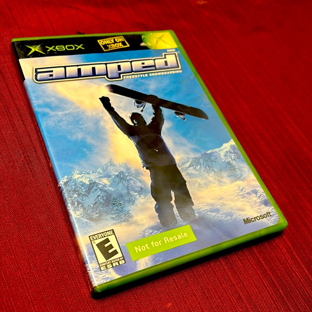 AMPED FREESTYLE SNOWBOARDING FOR XBOX